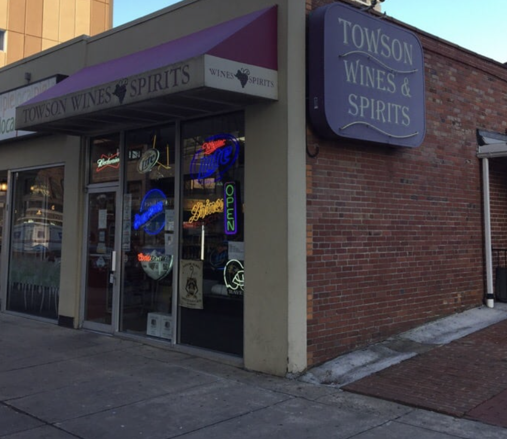 Towson Wines & Spirits storefront